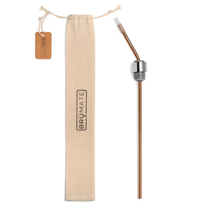 Winesulator TM Infinity Straw | Rose Gold - Classic Accessory