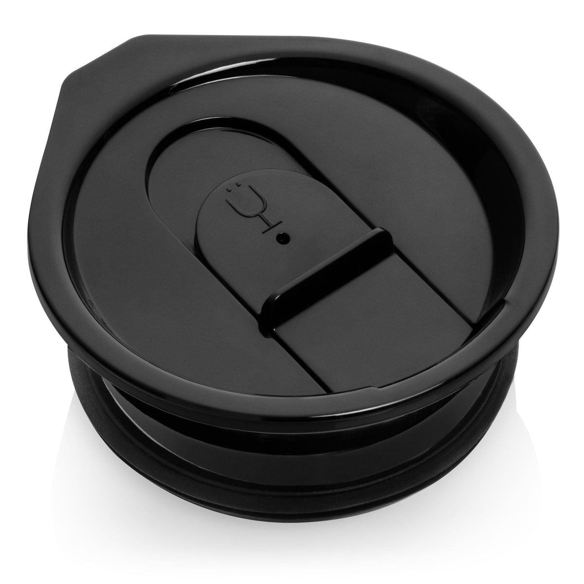 Hopsulator Slim Tumbler Lids (Clear, Black and Purple) - Everyday Helper