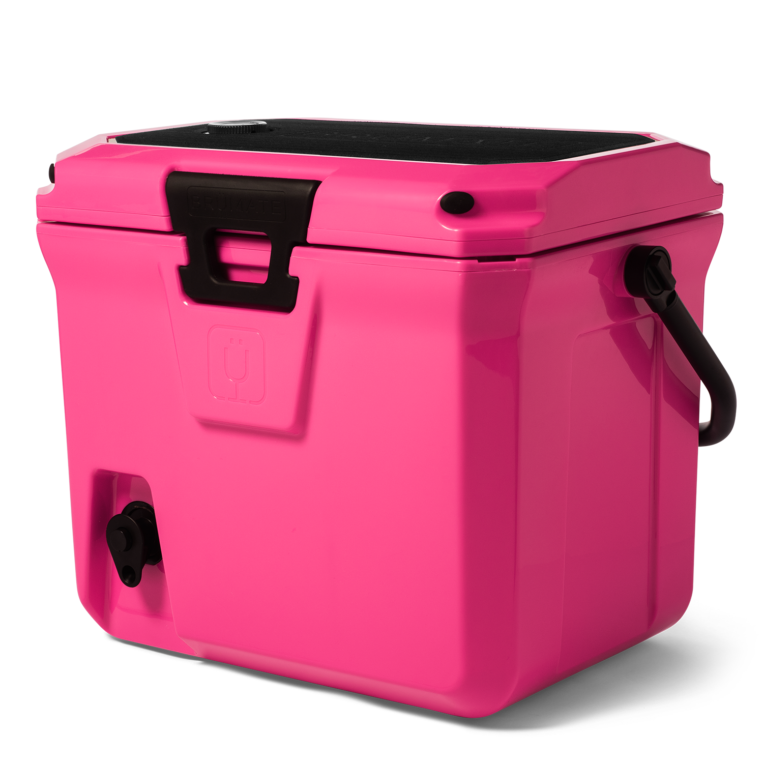 Br Tank 20-Quart Easy-Carry Cooler | Neon Pink - Fresh Picnic
