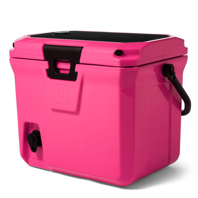 Br Tank 20-Quart Easy-Carry Cooler | Neon Pink - Fresh Picnic