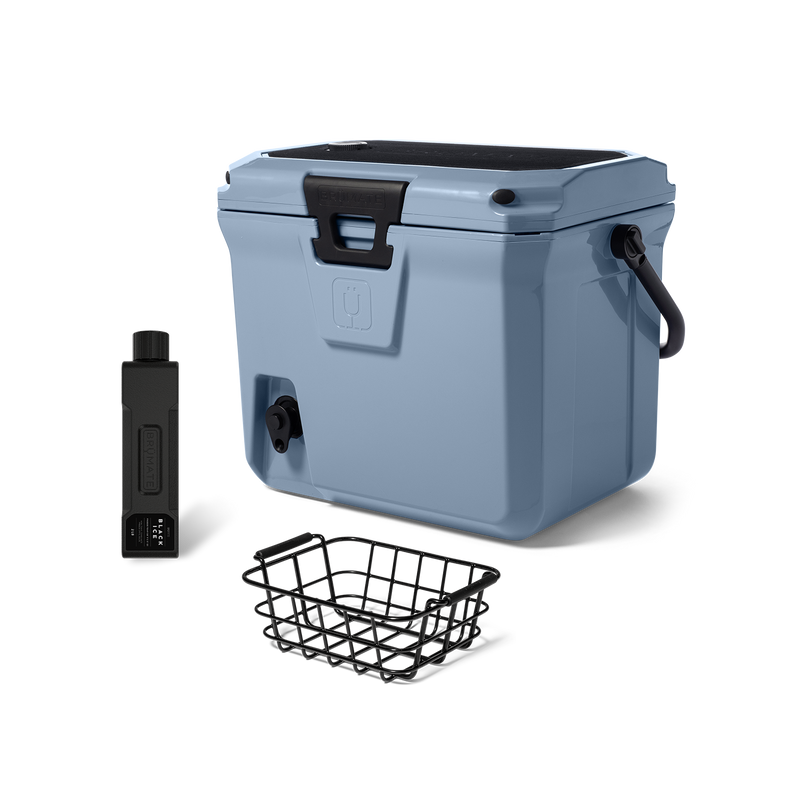 Br Tank 20-Quart Grab + Go Cooler Bundle | Denim - On-the-Go Easy-Start