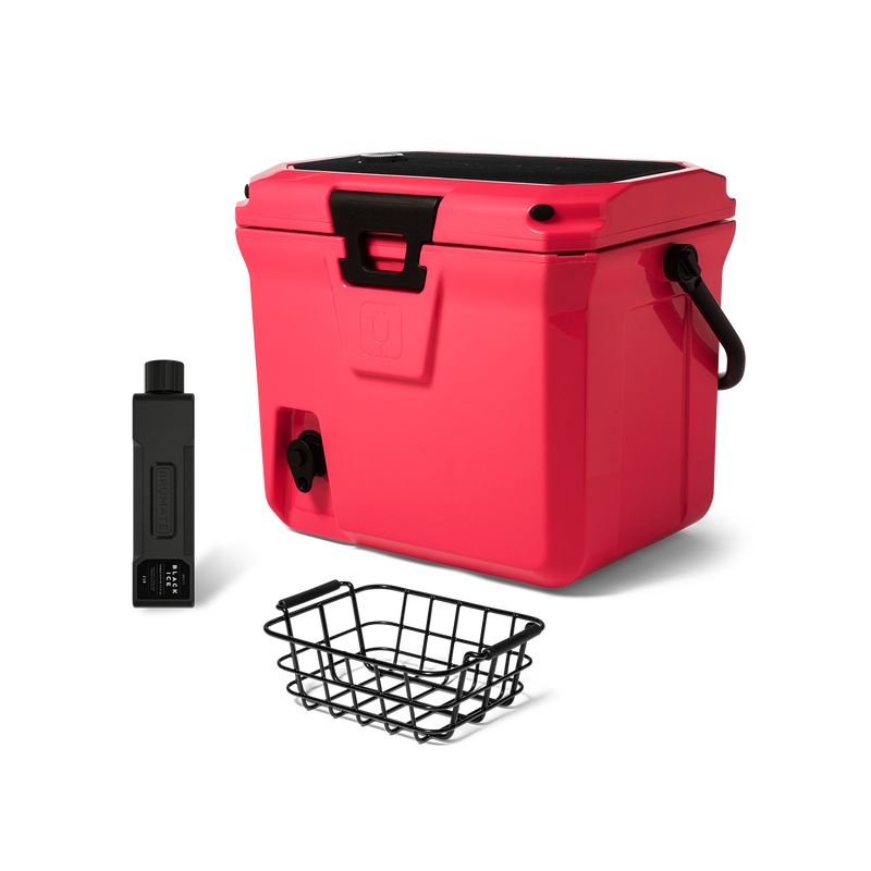 Br Tank 20-Quart Grab + Go Cooler Bundle | Neon Pink - Classic Hydration-Bundle