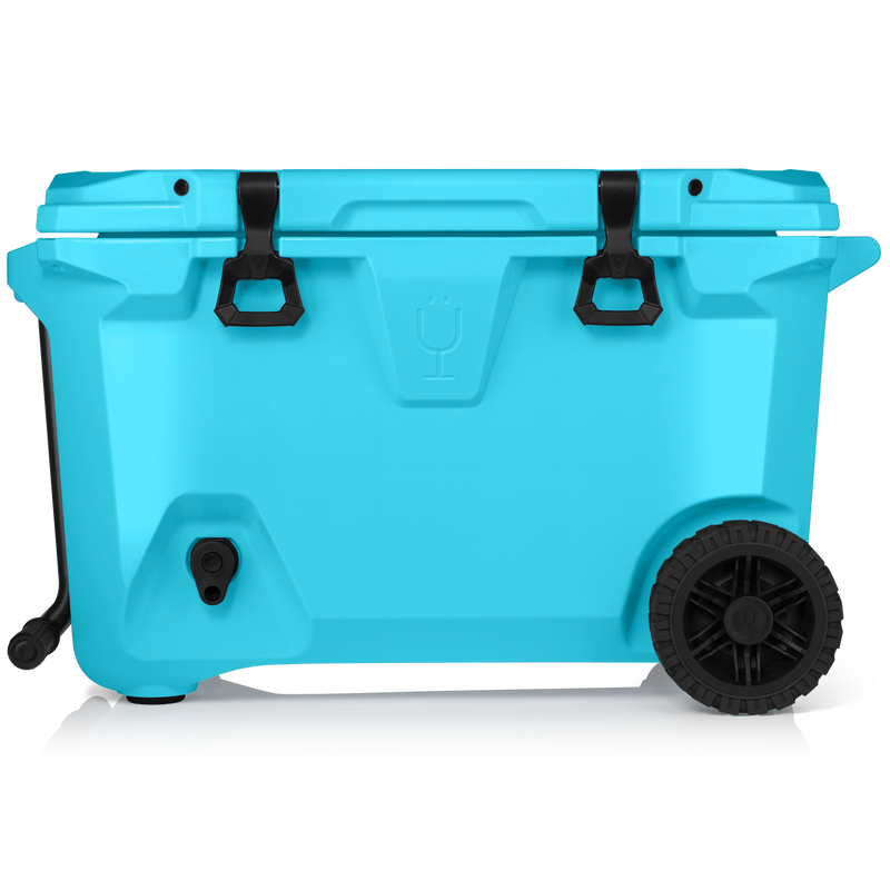 Br Tank 55-Quart Rolling Cooler | Electric Blue - Practical Getaway