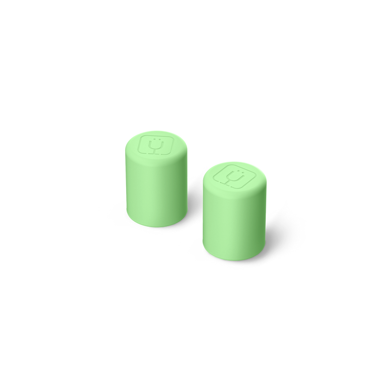 Magnetic Straw Cover | Kiwi | 2-Pack - Bright Organizer