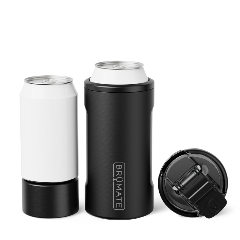 Hopsulator Trio | Matte Black | 12/16oz Standard Cans - Signature Chill