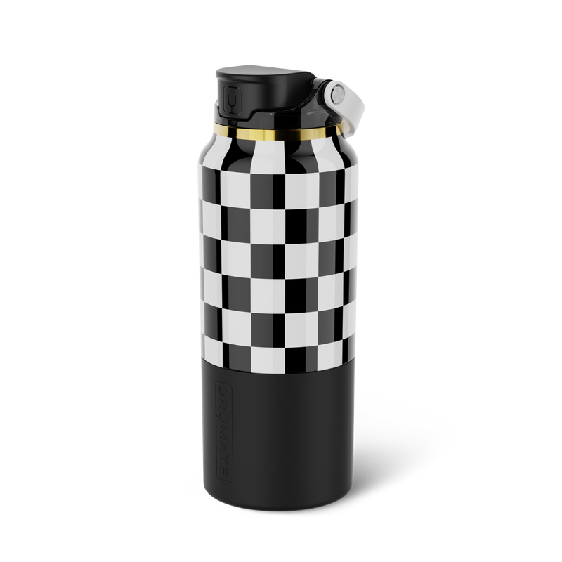 Rise 35oz | Black & White Checker - Everyday Hydration