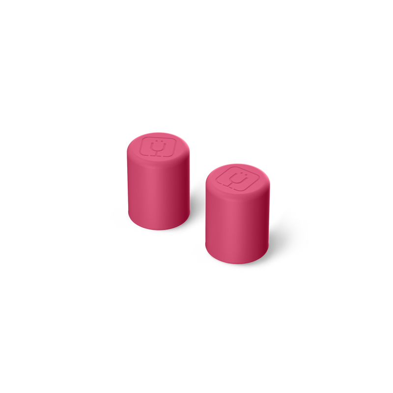 Magnetic Straw Cover | Elephant Valley | 2-Pack - Lightweight Fit