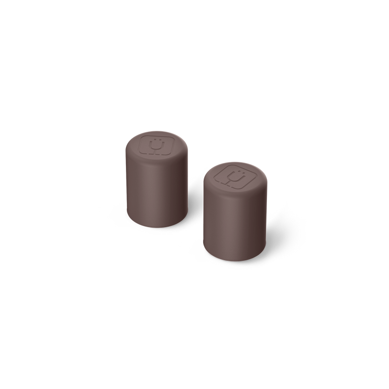 Magnetic Straw Cover | Java | 2-Pack - Smooth Organizer