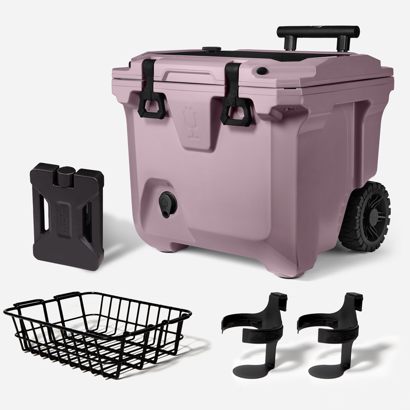 Br Tank 35-Quart Ultimate Day Trip Cooler Bundle | Lilac Dusk - Handy Starter-Collection