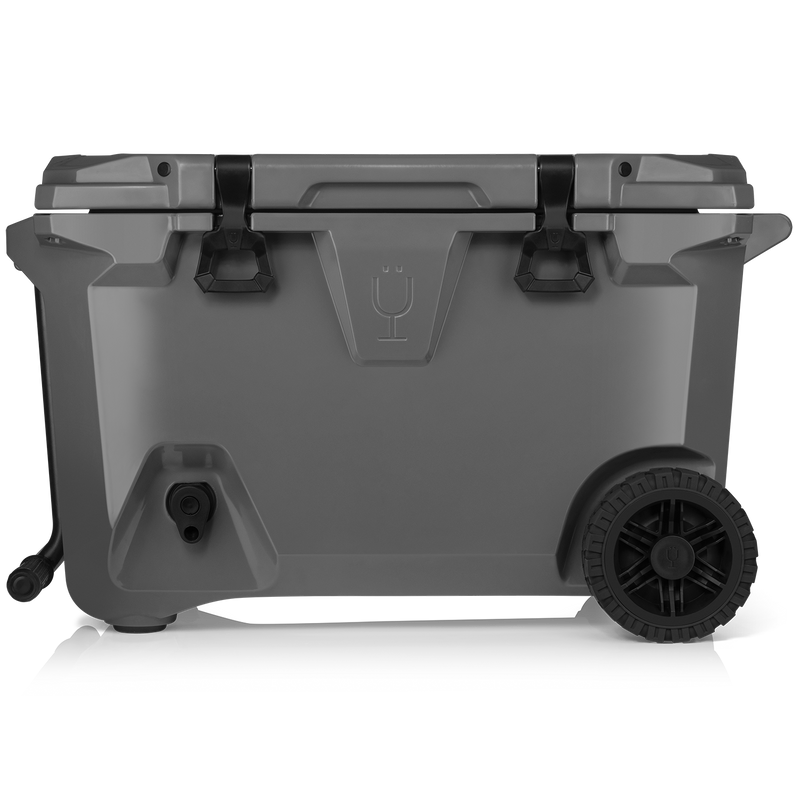 Br Tank 55-Quart Rolling Cooler | Charcoal - Comfort Haul