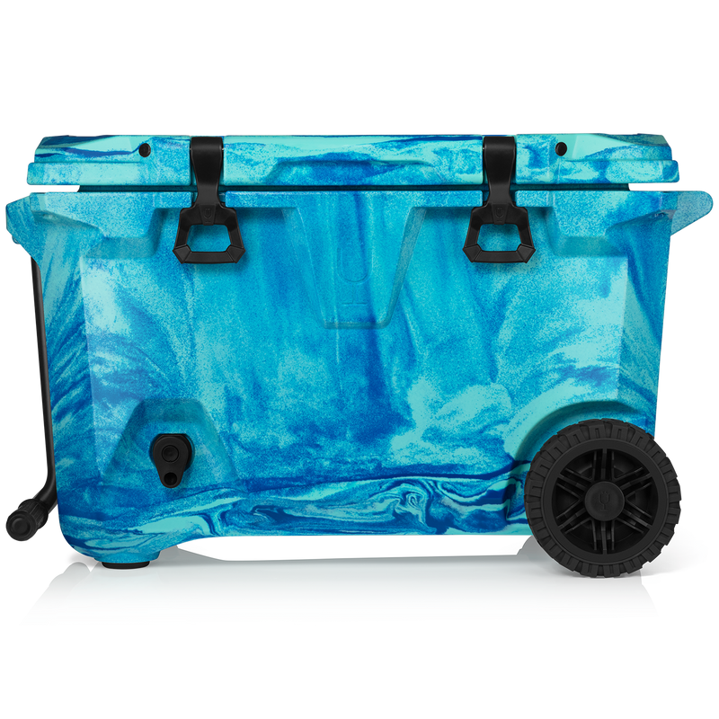Br Tank 55-Quart Rolling Cooler | Ocean Swirl - Active Haul