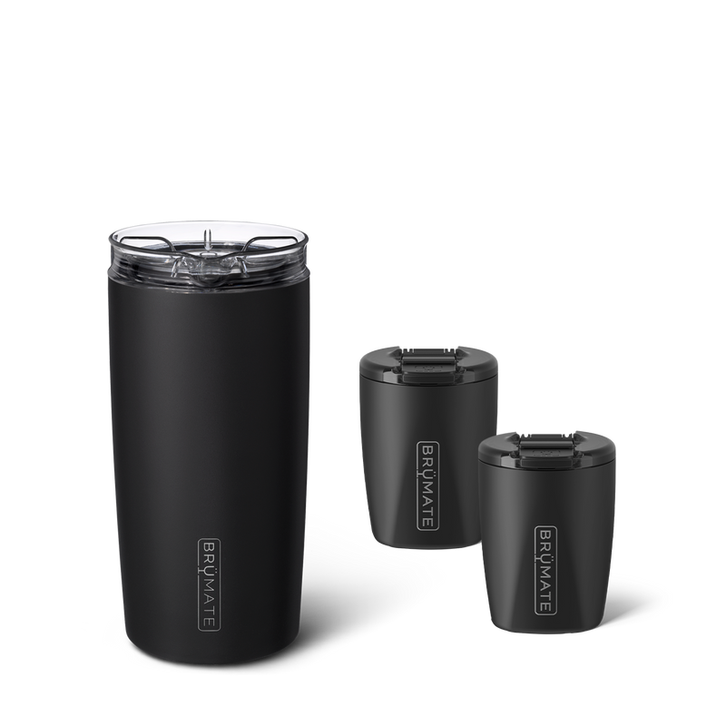 On The Rocks Bundle | Matte Black | 49/12oz - Modern Bottle-Bundle
