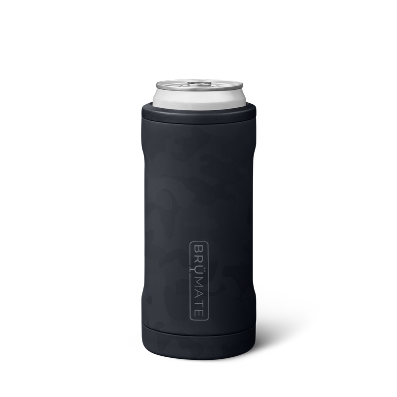 Hopsulator Slim | Midnight Camo | 12oz Slim Cans - On-the-Go Beach
