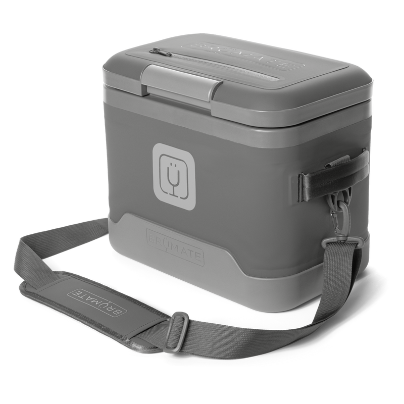 MagPack 12-Can Shoulder Sling Soft Cooler | Graphite - Bright Roadtrip